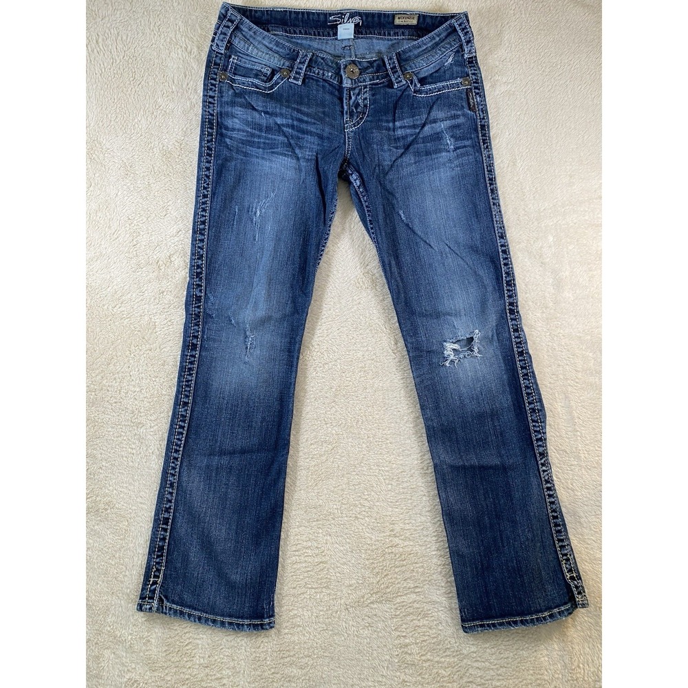 Silver McKenzie Women's Slim Bootcut Jeans Size 30/30 Low Rise
